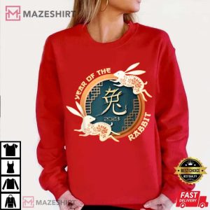 Lunar New Year 2023 Year Of The Rabbit T Shirt 1