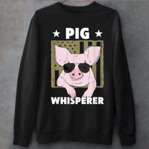 The Pig Whisperer Gift For Men Hog Farmer T Shirt 1