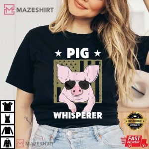 The Pig Whisperer Gift For Men Hog Farmer T Shirt 3