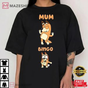 Bluey Pregnancy Announcement Bluey New Mom T Shirt 2