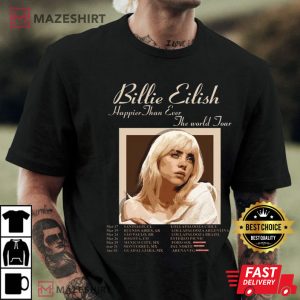 Eilish Ne Album T Shirt 2
