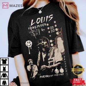 Louis Tomlinson World Tour Faith In The Future Tour 2023 T Shirt 3