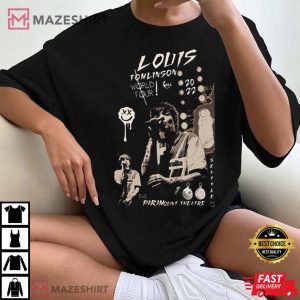 Louis Tomlinson World Tour Faith In The Future Tour 2023 T Shirt 4