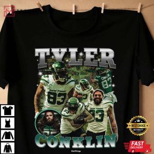 Tyler Conklin New York Football Fans T Shirt 1