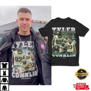 Tyler Conklin New York Football Fans T Shirt 3