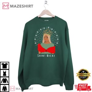 Saint Minaj As A Queen Christmas Gift T shirt 2