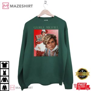 Santa George Michael With Hot Hit Last Christmas T shirt 2