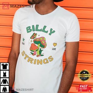 Billy Strings Mushroom Psychedelic Retro Vibe Best T Shirt 4