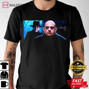 Uncle Fester In The Horror Series Wednesday 2022 T shirt 4