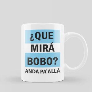 Lionel Messi Que Mira Bobo Argentina Mug 1