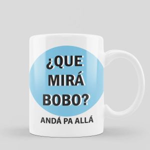 Lionel Messi Argentina Que Mira Bobo Mug 1