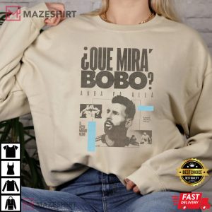 Messi Argentina Que Mira Bobo Vintage T Shirt 1