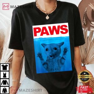 Paws Cat Funny Meme Unisex T Shirt 3