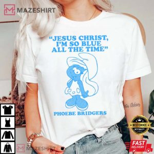 Phoebe Bridgers Blue Merch Unisex T Shirt 1