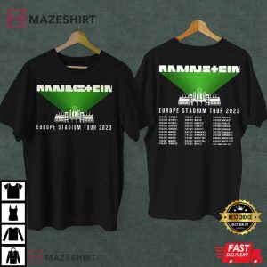 Rammstein Europe Stadium Tour 2023 T-Shirt