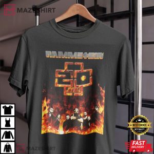 Rammstein World Tour 2022 Vintage Unisex T Shirt 2