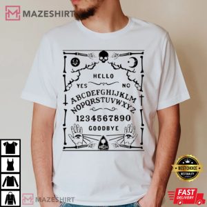 Planchette Ouija Board Goth Witch T Shirt 3