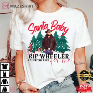 Rip Wheeler Under The Tree Christmas T Shirt 2