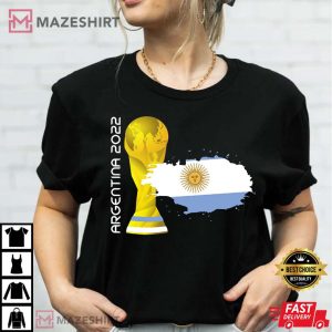 Argentina World Cup 2022 Lionel Messi T Shirt 2 1