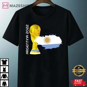 Argentina World Cup 2022 Lionel Messi T Shirt 4
