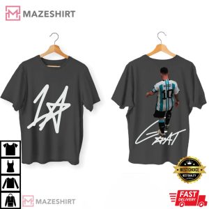GOAT Lionel Messi Argentina Unisex T-Shirt