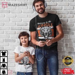 Welcome To The Jungle White Bengal 1968 Sports Vintage Style T shirt 3