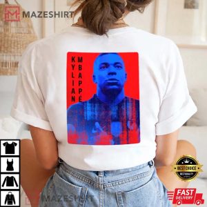 Kylian Mbappe Pop Art 80s Graphic T Shirt 3