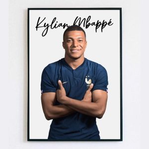 Kylian Mbappe France, Mbappe Poster