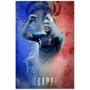 Kylian Mbappe France World Cup 2022 Wall Poster