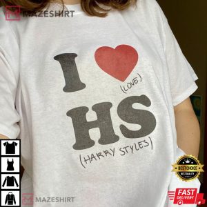I Love Harry Styles Gift For Fan T Shirt 1