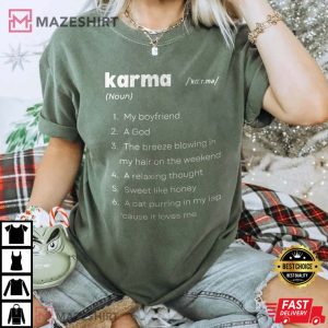Karma Shirt Taylor Swift Midnights Album Comfort Colors T Shi 1