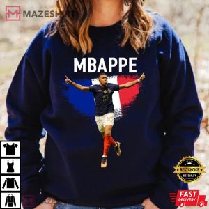 Kylian Mbappe French Football Team T Shirt 1