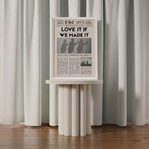 The 1975 Love It If We Made It The Best Song Poster 2