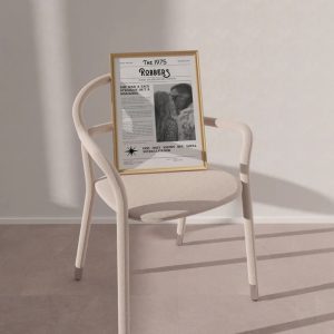 The 1975 Robbers Lyrics Wall Art Print Poster 1