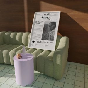 The 1975 Robbers Lyrics Wall Art Print Poster 3