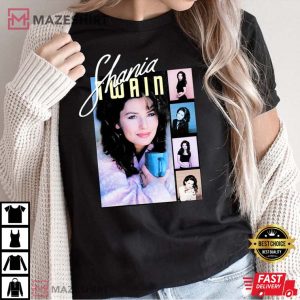 Shania Twain Vintage 90s Gift For Fan Best T shirt 3