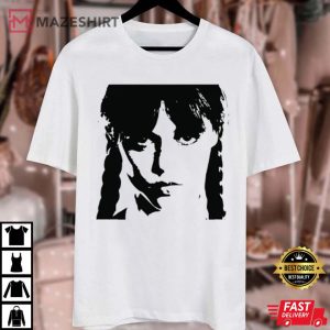 Wednesday Addams Gothic Christmas Gift T shirt 1