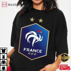 FIFA World Cup 2022 Custom France FFF T shirt 1