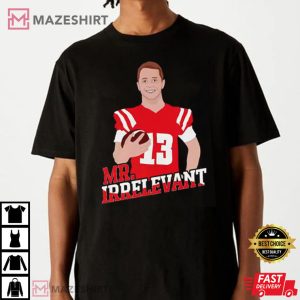 Mr Irrelevant Brock Purdy Softstyle T Shirt 1