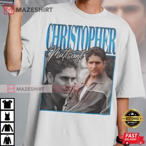Christopher Moltisanti Homage Retro 90s T Shirt 3