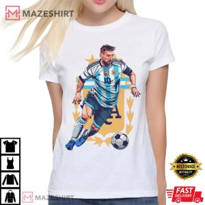 Lionel Messi Argentina World Cup 2022 T Shirt 1 1
