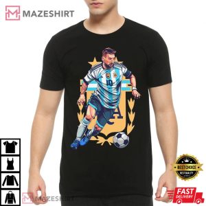 Lionel Messi Argentina World Cup 2022 T Shirt 3 1