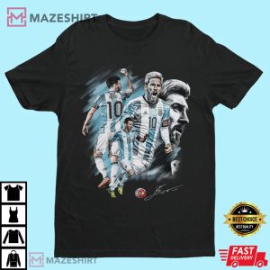 Lionel Messi GOAT World Cup 2022 T Shirt 1