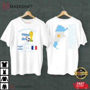 Argentina World Cup Champions 2022 Unisex T-Shirt