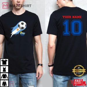 Argentina FIFA World Cup 2022 Customized Name T Shirt 2