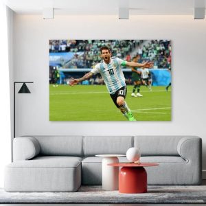 Lionel Messi Legend Argentina World Cup Poster 1
