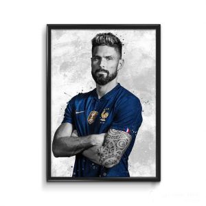 Olivier Giroud France World Cup 2022 Poster 3 1