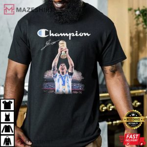 Champion Messi Argentina World Cup 2022 T Shirt 2