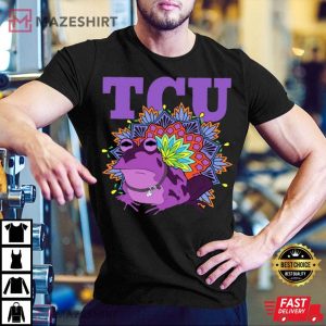 TCU Horned Frogs Hypnotoad T Shirt 3