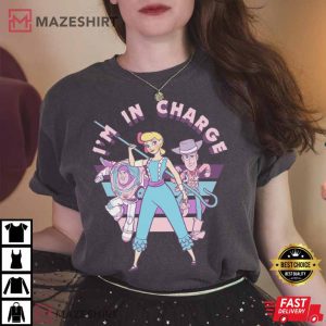 Toy Story Bo Peep Im In Charge Comfort Colors T Shirt 2